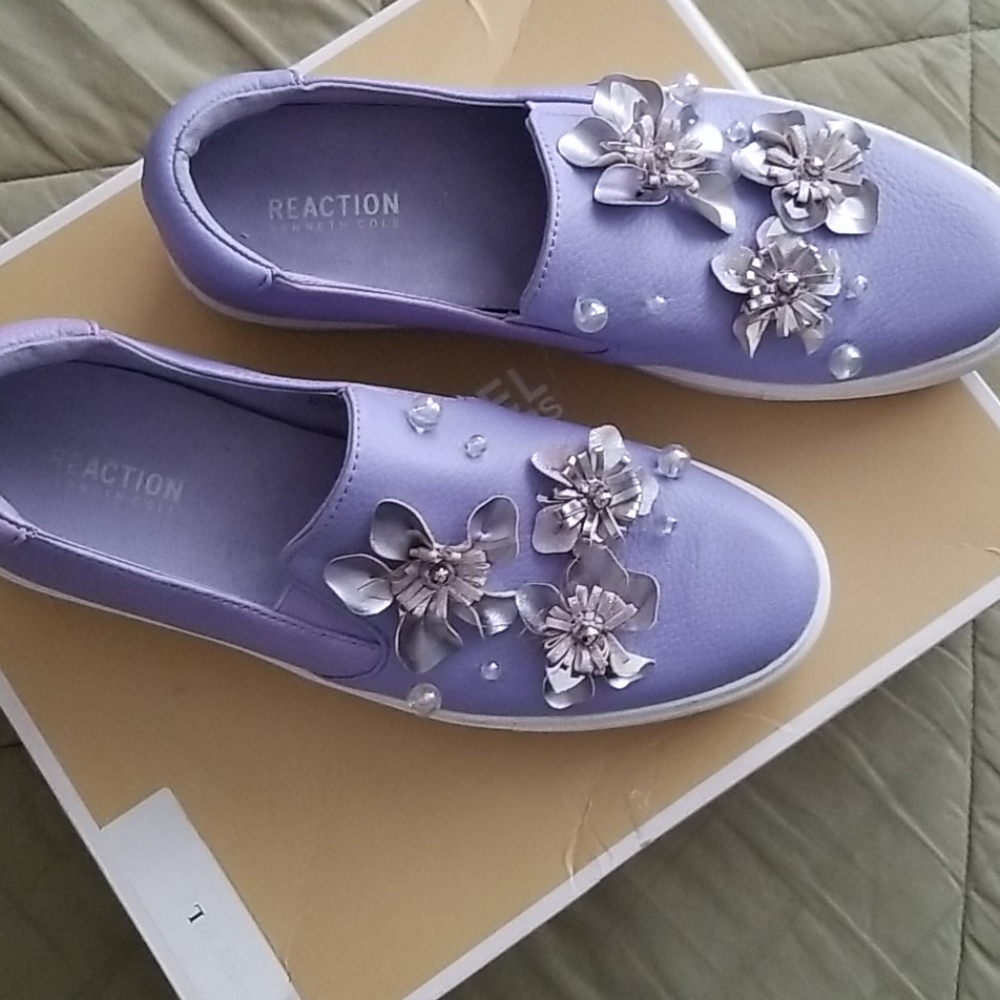 Kenneth Cole Lavender Sneakers